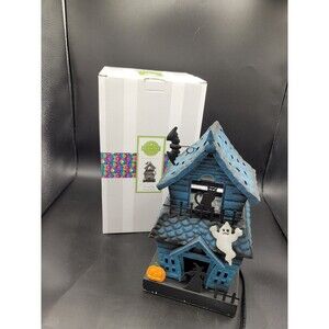 Scentsy Haunting Good Time Warmer Halloween Haunted House Electric Black light
